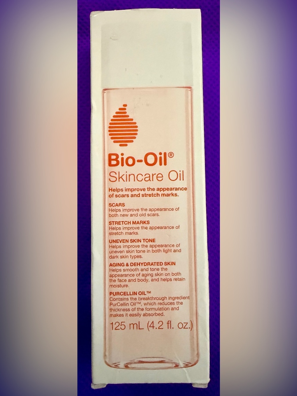 Bio Oil Skincare Oil - Orange Bottle (125 mL)
